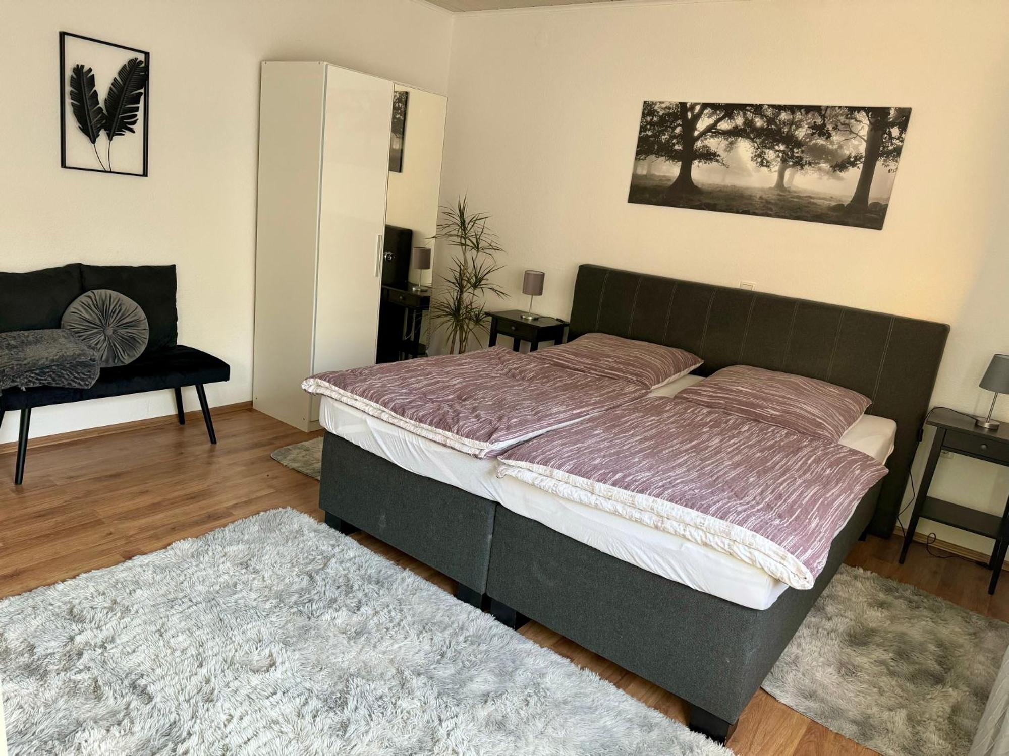 Kurstadt Apt Moderne 2Zkb Balkon-Pkw- Stellplatz Check-In 7-24 H Bad Nauheim Eksteriør billede